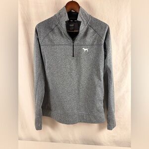 PINK Victoria's Secret Heathered Gray Top -EY